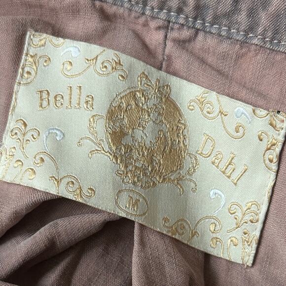 ANTHRO - BELLA DAHL women's Tencel lyocell Bella Dahl Button Down Shirt Jacket - Picture 9 of 13